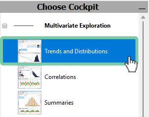 Trends and Distributions Cockpit