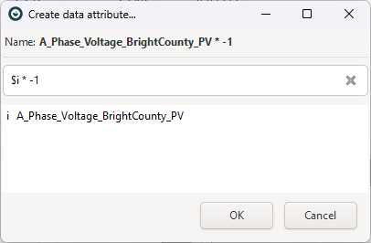 Visplore formular naming dialog