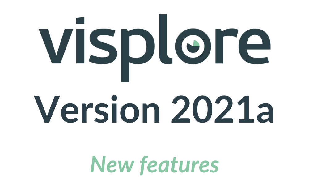 Visplore version 2021a - New features