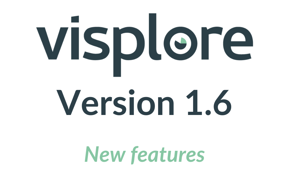 Visplore 1.6 - New features