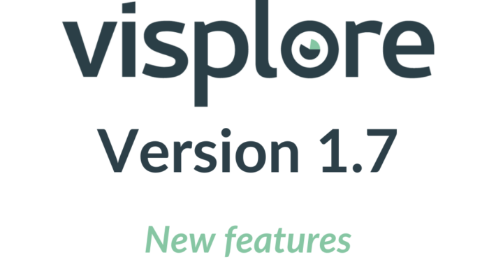 visplore version 1.7 release blog