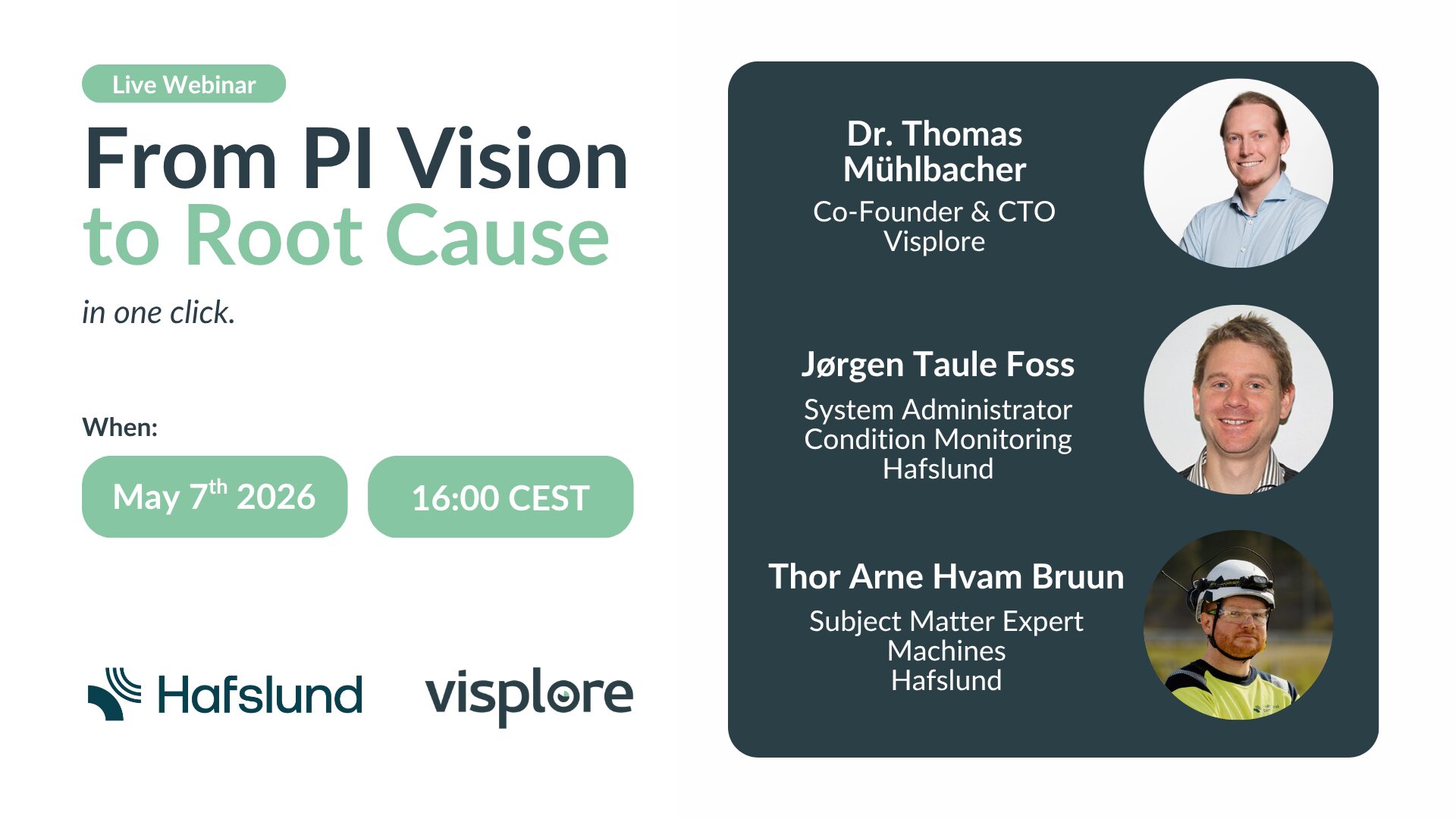 From Pi Vision to Root Cause